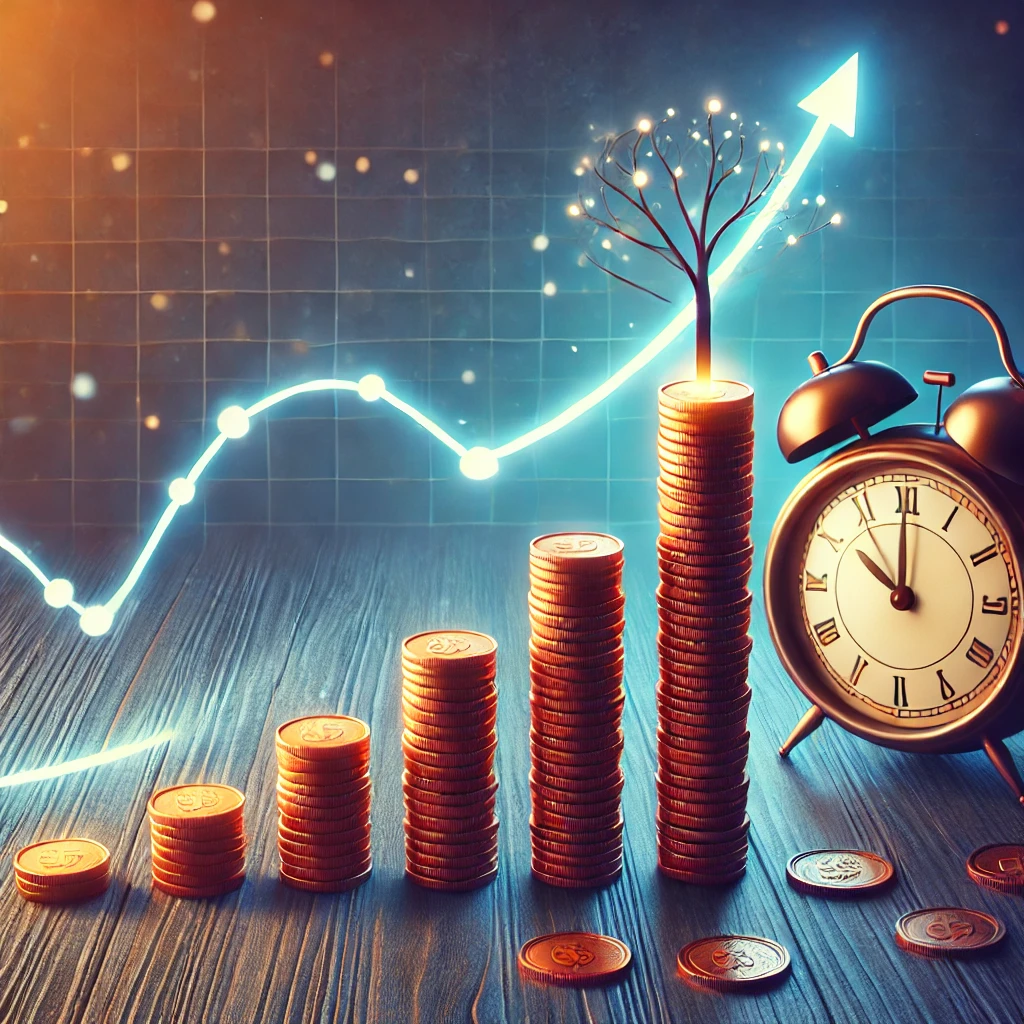 Imagem de como funciona o juros Compostos